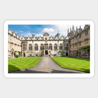 Oriel College, Oxford Sticker